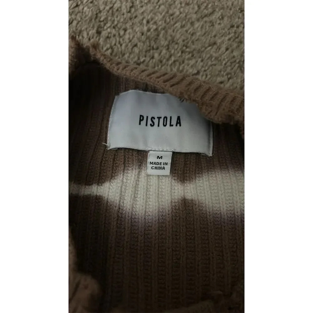 Pistola Women's M Brown Tie-Dye Crew Neck Pullover Sweater Casual Knit
121 - Picture 4 of 7